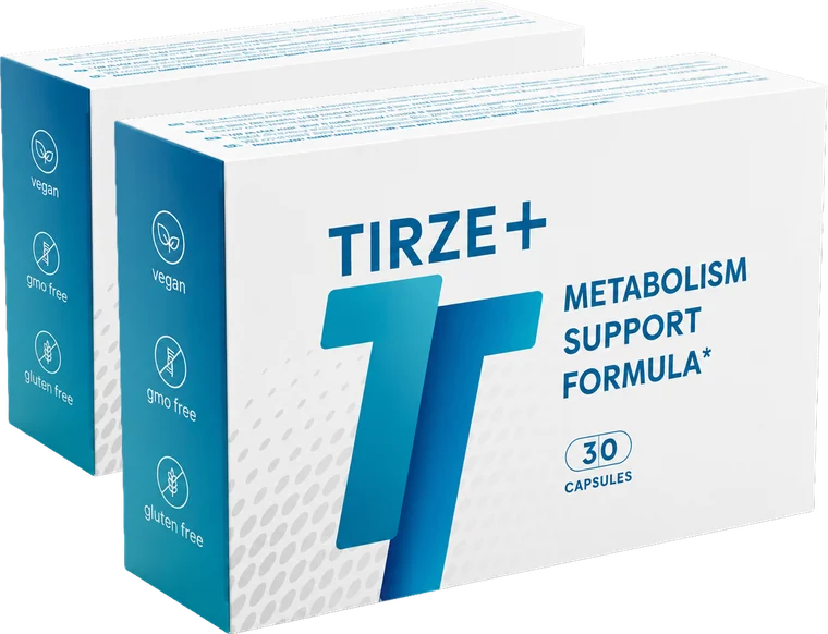 Två förpackningar Tirze+ Diet Capsules